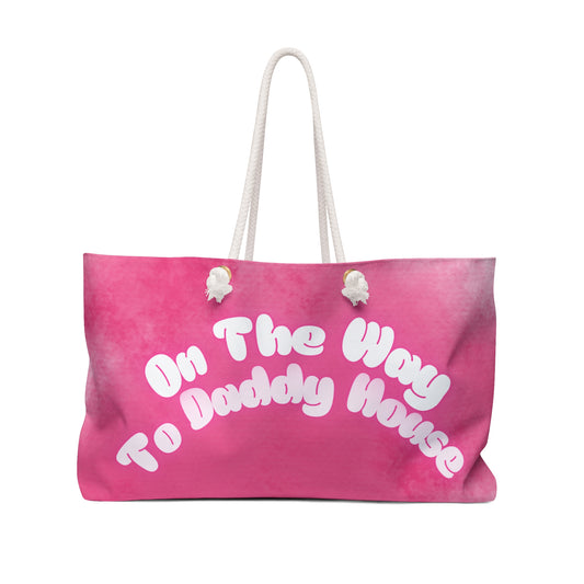 Paint Splash Daddy House Weekender Bag