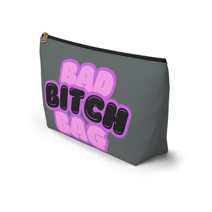 Bad Bitch Accessory Pouch : Dark Grey