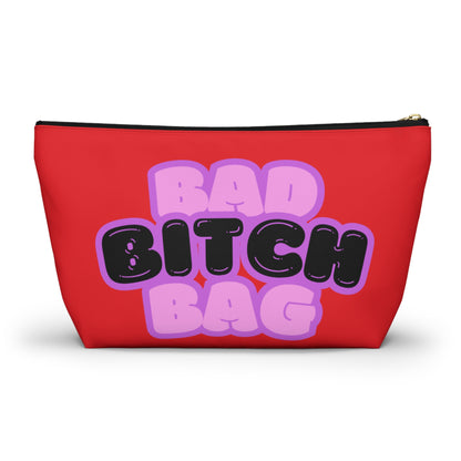 Bad Bitch Accessory Pouch : Red