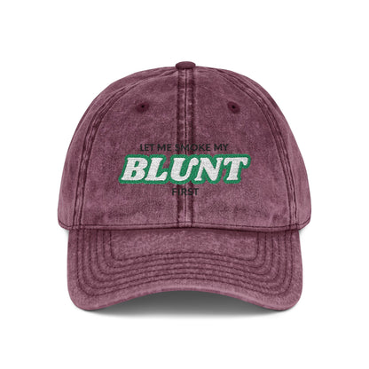 “Let Me Smoke” Cap (Embroidery)