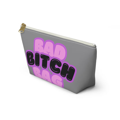 Bad Bitch Accessory Pouch : Grey