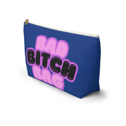Bad Bitch Accessory Pouch : Dark Blue