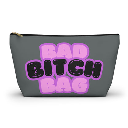 Bad Bitch Accessory Pouch : Dark Grey