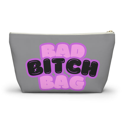 Bad Bitch Accessory Pouch : Grey