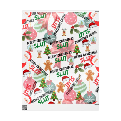 Slutty Christmas Wrapping Paper