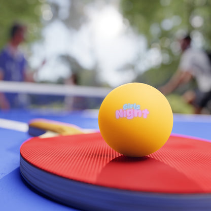Girls Night Drinking Game Ping Pong Balls