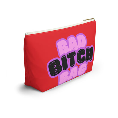 Bad Bitch Accessory Pouch : Red