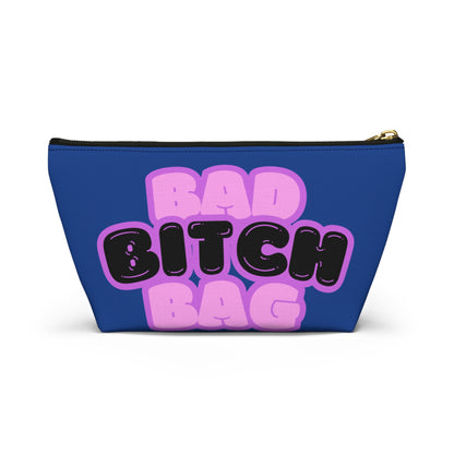 Bad Bitch Accessory Pouch : Dark Blue