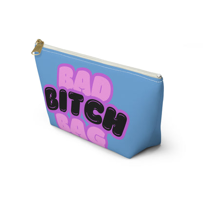 Bad Bitch Accessory Pouch : Light Blue