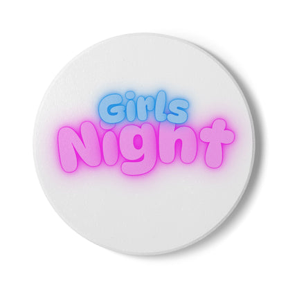 Girls Night Ceramic Coaster