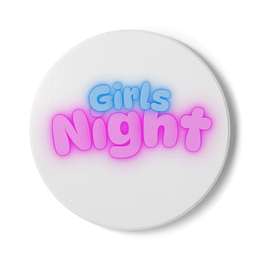 Girls Night Ceramic Coaster