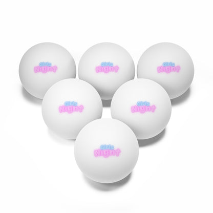 Girls Night Drinking Game Ping Pong Balls