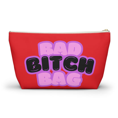 Bad Bitch Accessory Pouch : Red