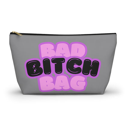 Bad Bitch Accessory Pouch : Grey