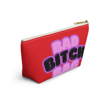 Bad Bitch Accessory Pouch : Red