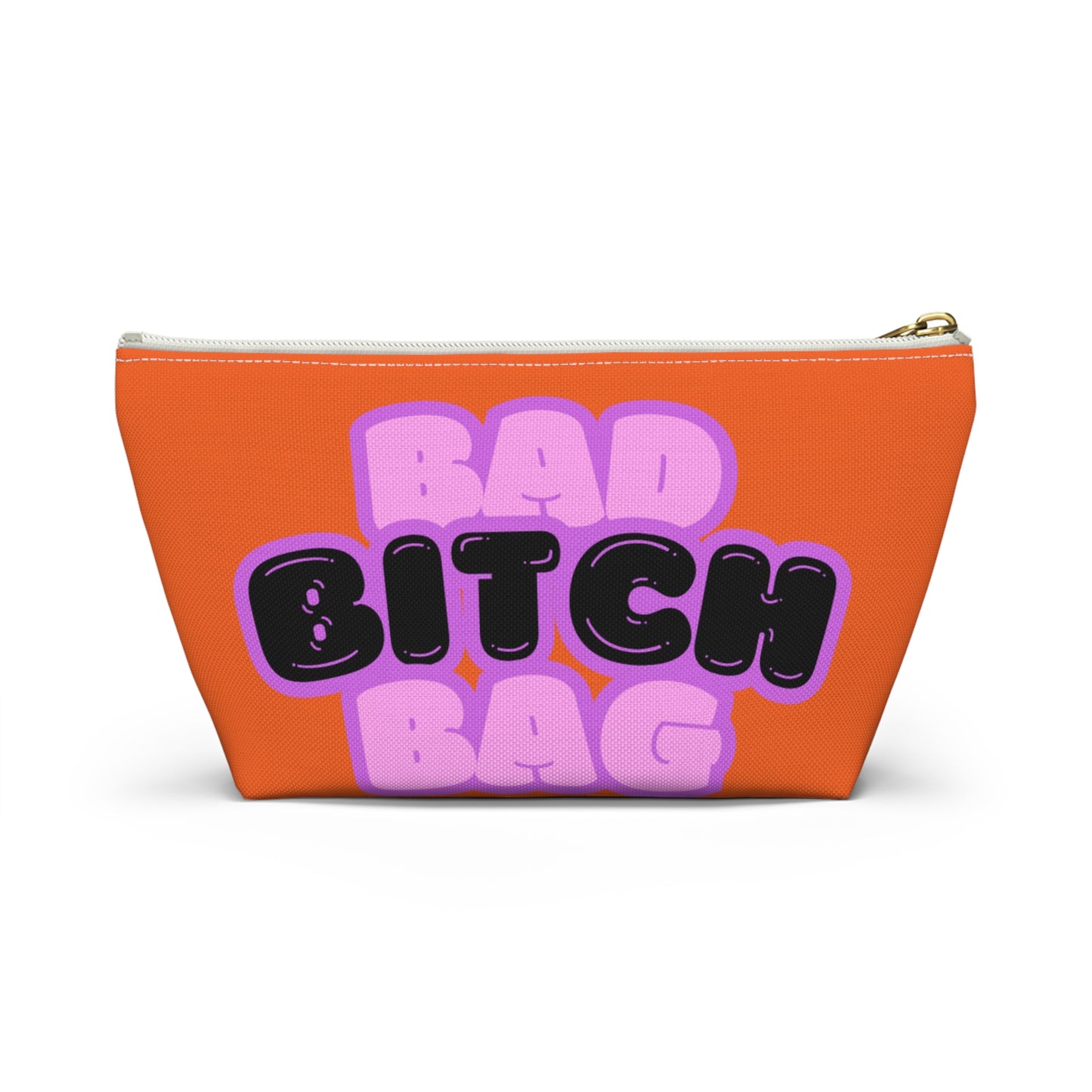 Bad Bitch Accessory Pouch : Orange