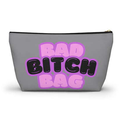 Bad Bitch Accessory Pouch : Grey