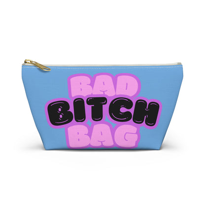 Bad Bitch Accessory Pouch : Light Blue