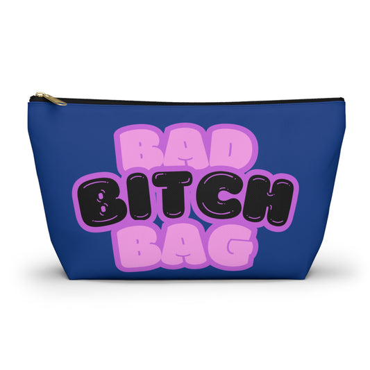Bad Bitch Accessory Pouch : Dark Blue