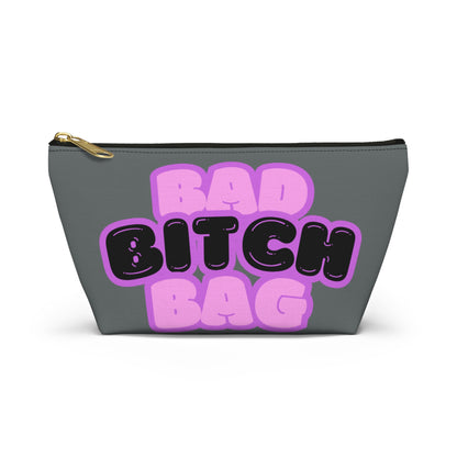 Bad Bitch Accessory Pouch : Dark Grey