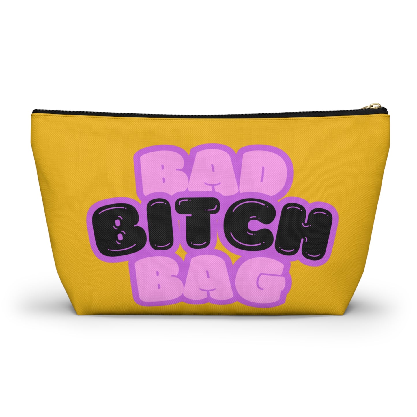 Bad Bitch Accessory Pouch : Yellow