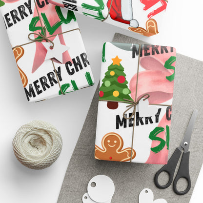 Slutty Christmas Wrapping Paper