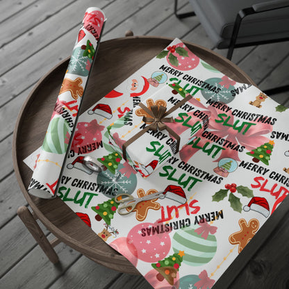 Slutty Christmas Wrapping Paper