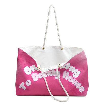 Paint Splash Daddy House Weekender Bag