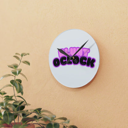 Blunt O’Clock Wall Clock