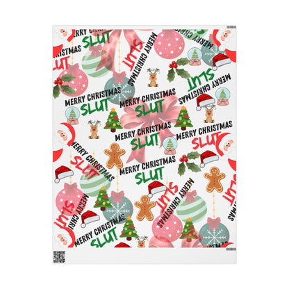 Slutty Christmas Wrapping Paper