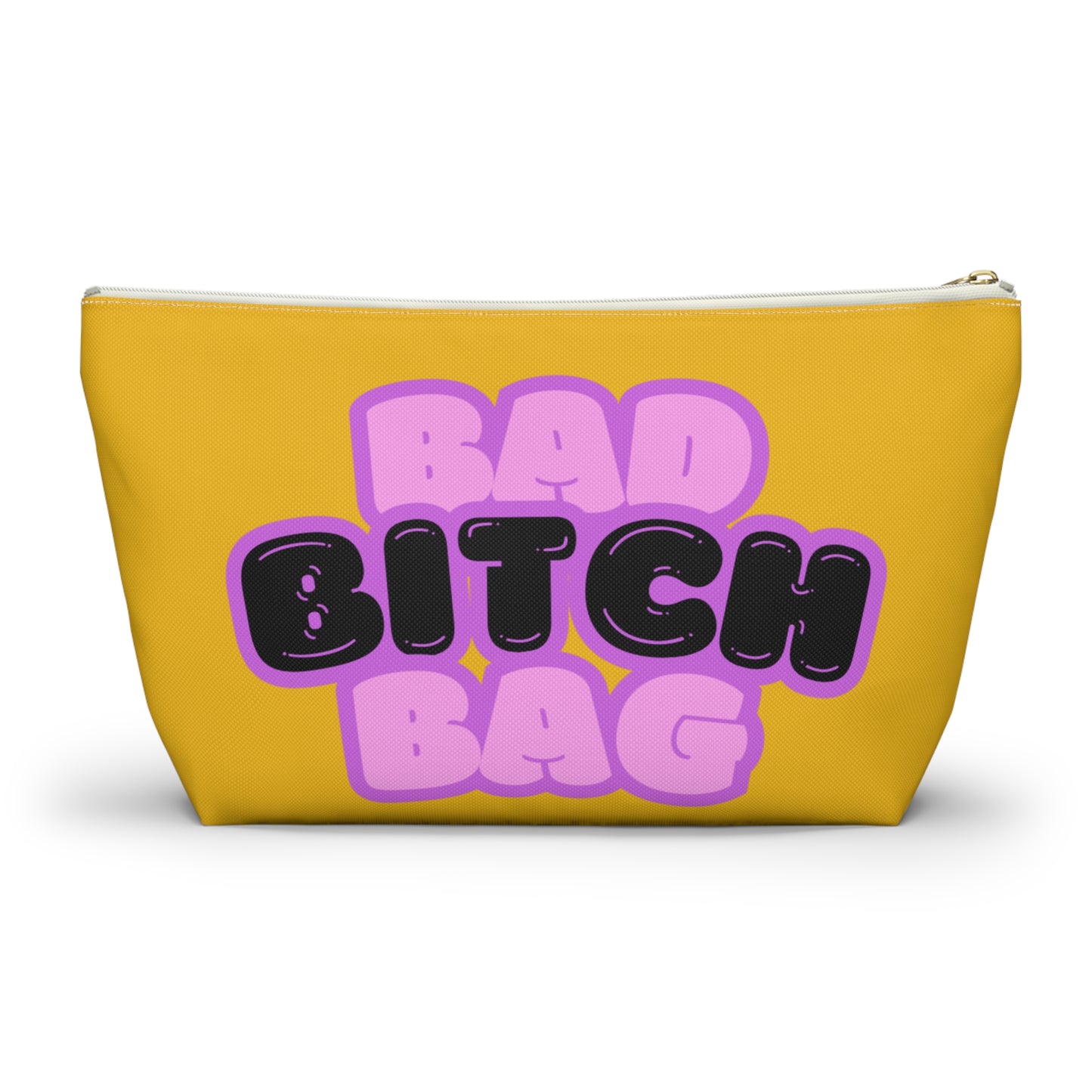 Bad Bitch Accessory Pouch : Yellow