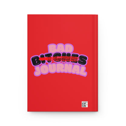 Red “ Bad Bitch Journal” : Self-Care Journal