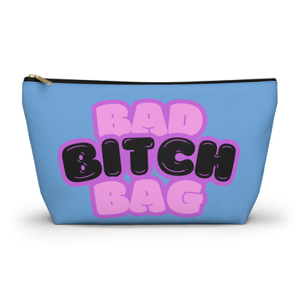 Bad Bitch Accessory Pouch : Light Blue
