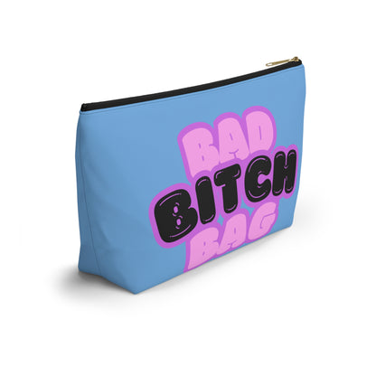 Bad Bitch Accessory Pouch : Light Blue