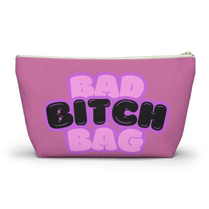Bad Bitch Accessory Pouch : Light Pink