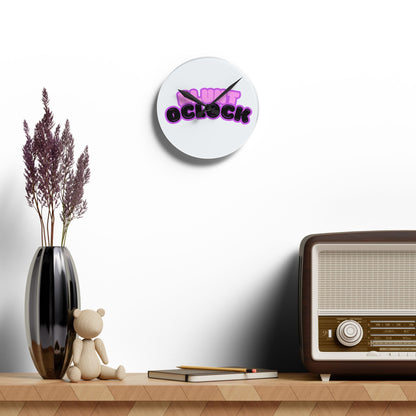 Blunt O’Clock Wall Clock