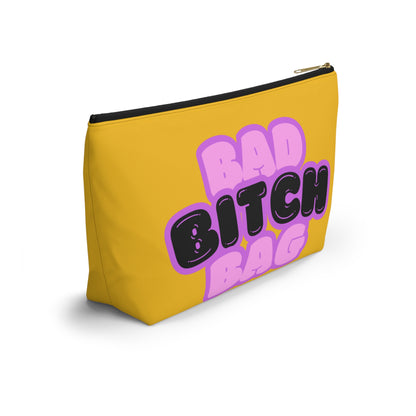 Bad Bitch Accessory Pouch : Yellow