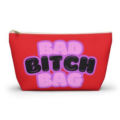 Bad Bitch Accessory Pouch : Red