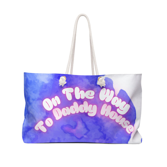 Paint Splash Daddy House Weekender Bag