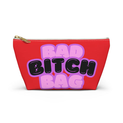 Bad Bitch Accessory Pouch : Red