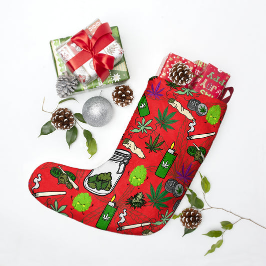 Stoner Holiday Stockings for Cannabis Lovers
