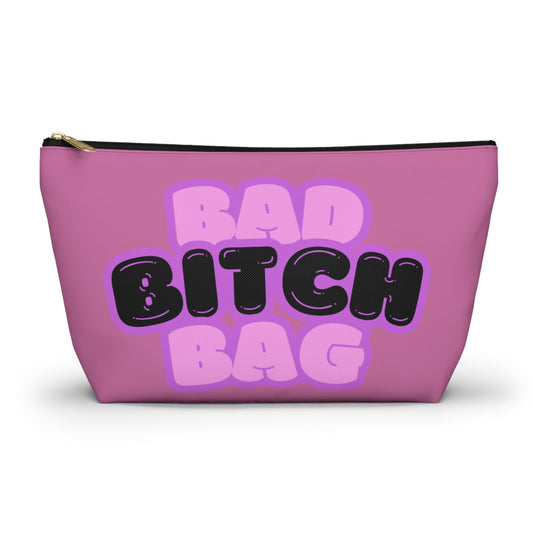 Bad Bitch Accessory Pouch : Light Pink