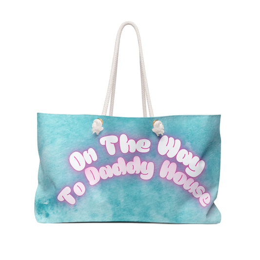 Paint Splash Daddy House Weekender Bag